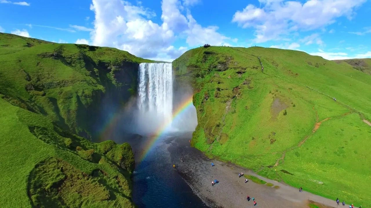 Skogafoss, Skogar Iceland
