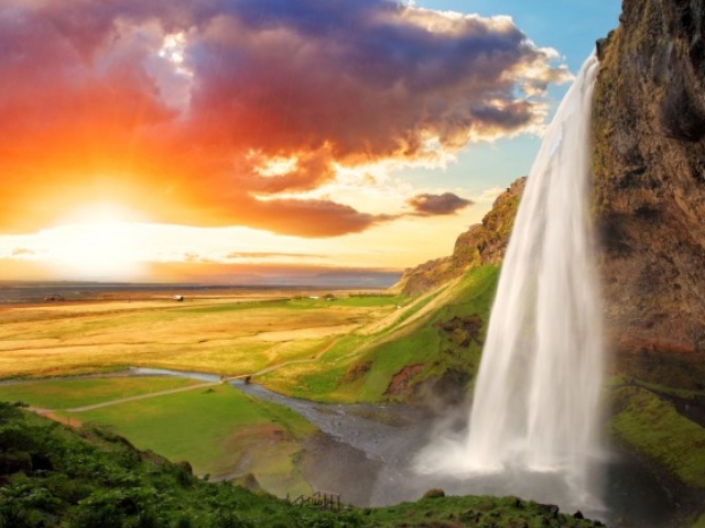 Seljalandsfoss, Hella Iceland