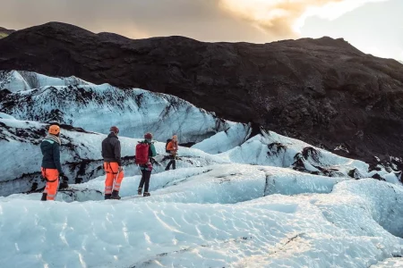 Solheimajokull Glacier, Vik Iceland