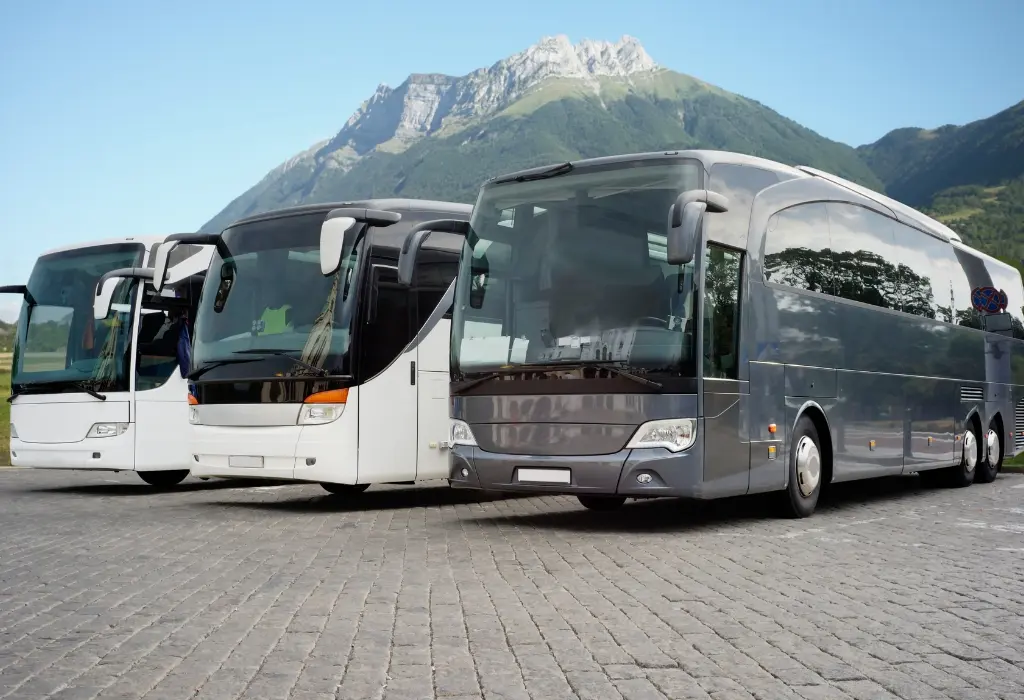 Bus in Iceland