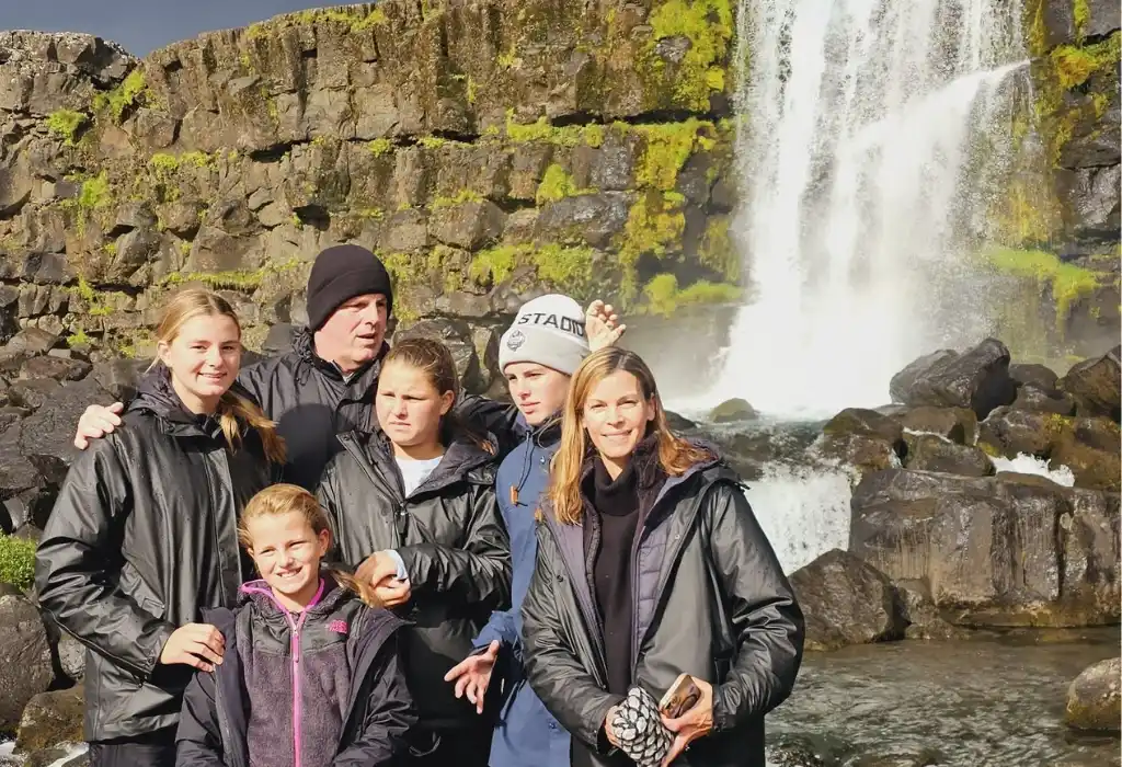 Tourists in Iceland