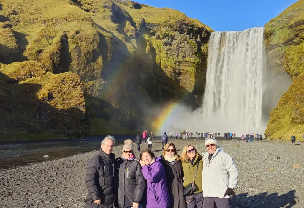 Waterfall in Iceland