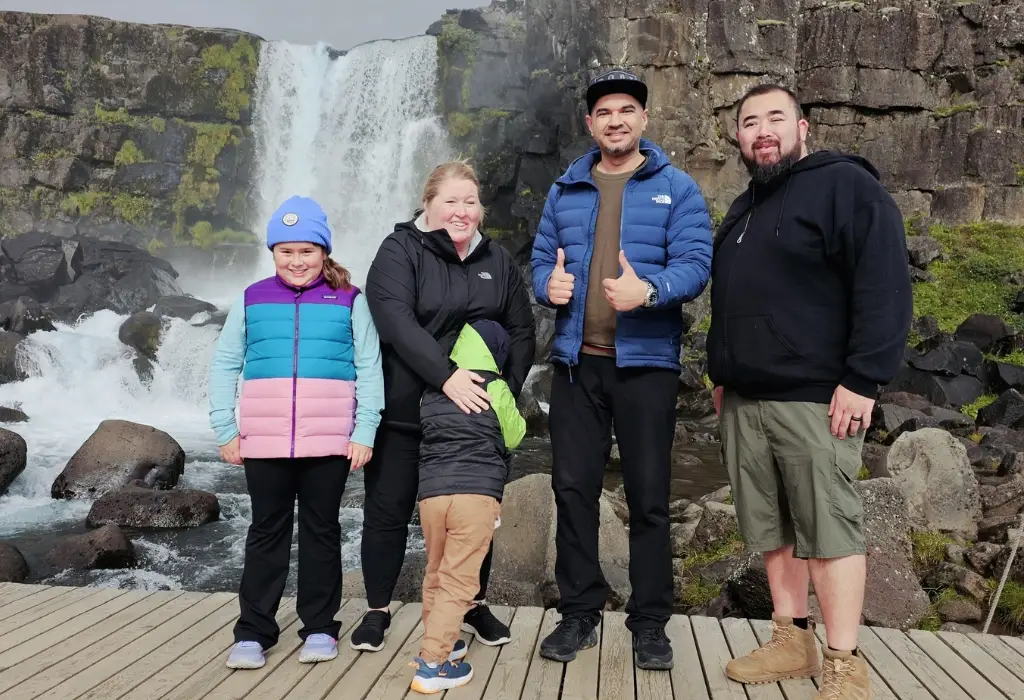 Waterfall in Iceland