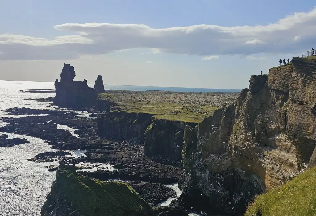 Londrangar Basalt Cliffs Iceland