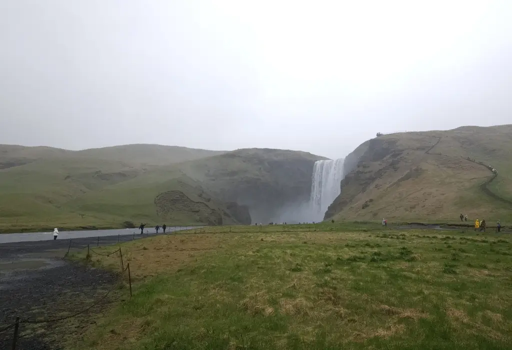 Waterfall in Iceland