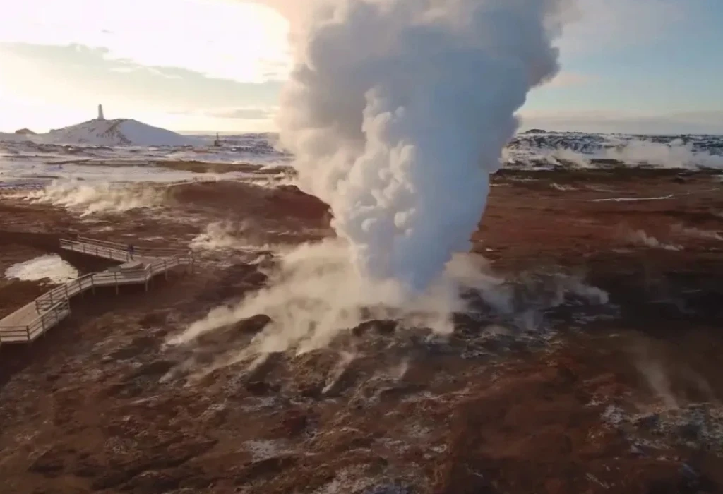 Gunnuhver Hot Spring Iceland