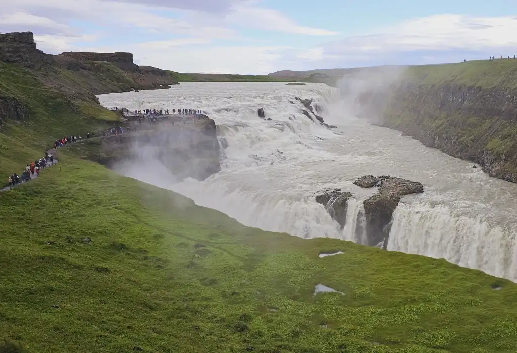 Gullfoss Waterfall Iceland