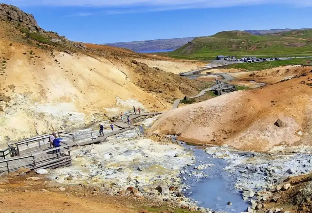 Seltún Hot Springs: Geothermal Area Iceland