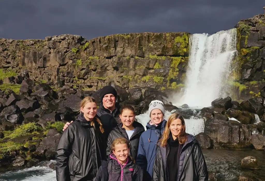 Waterfall in Iceland