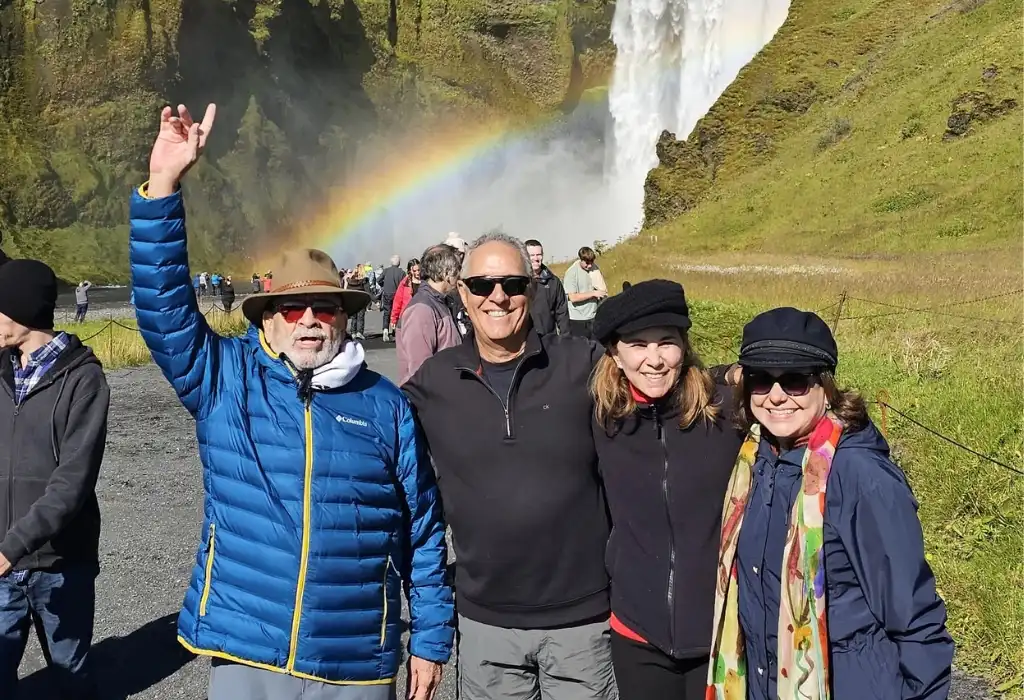 Waterfall in Iceland
