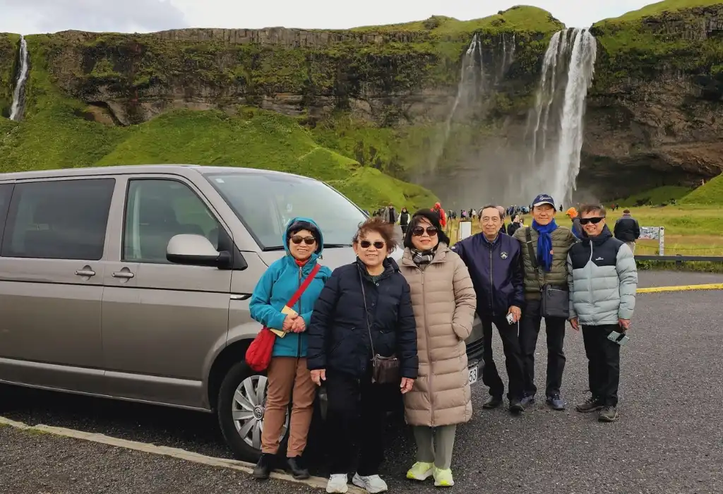 Waterfall in Iceland