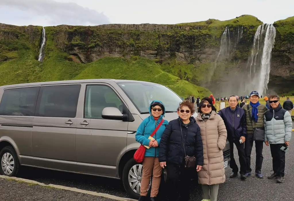 Waterfall in Iceland