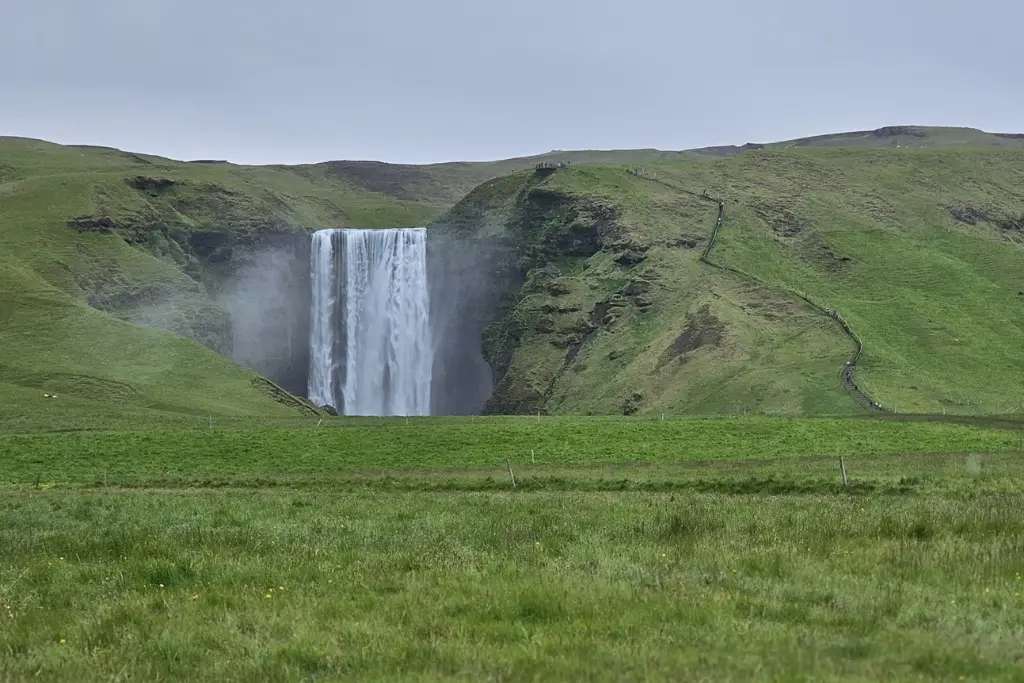 Waterfall in Iceland